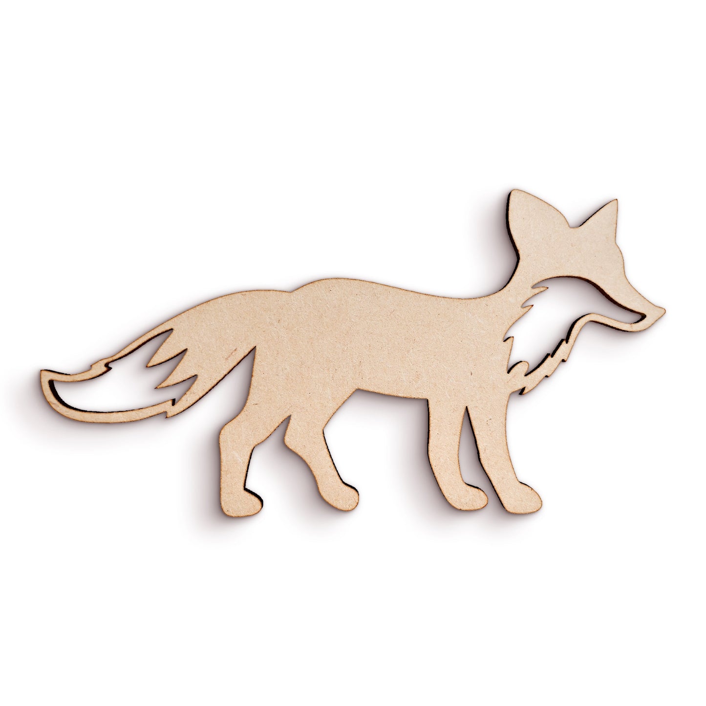 Fox Wooden Craft Shapes SKU917845