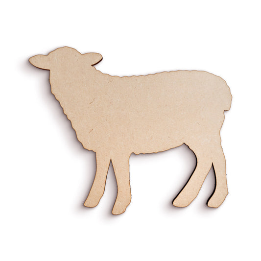 Sheep Wooden Craft Shapes SKU934408