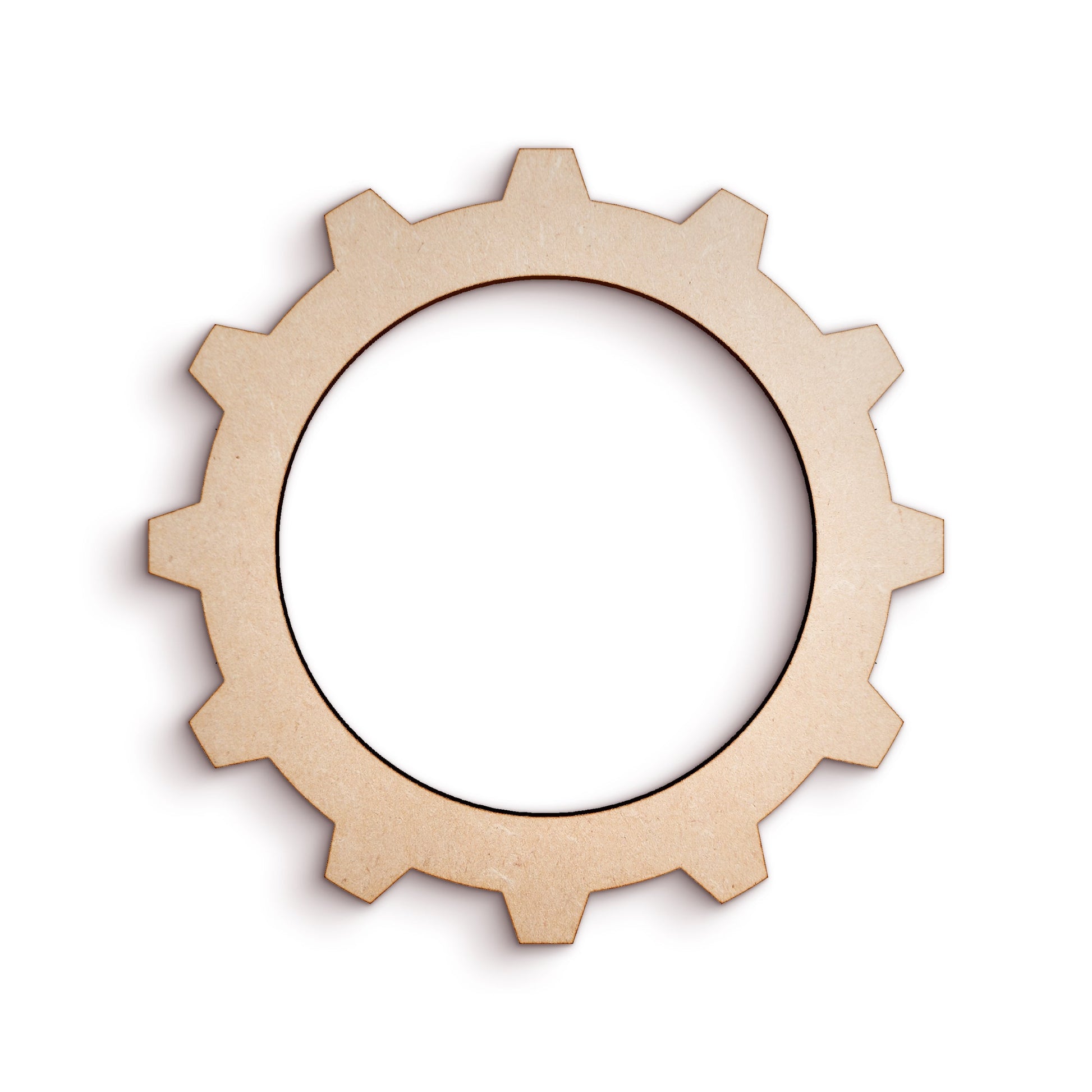 Gear Wooden Craft Shapes SKU937977