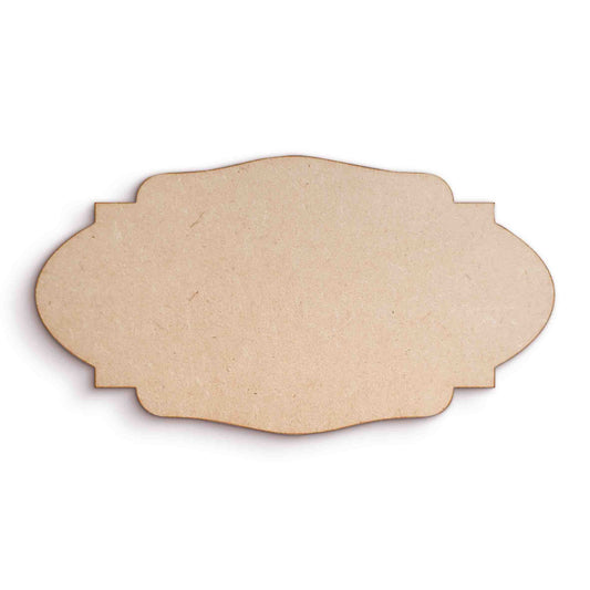 Plaque - Wood Craft Shapes SKU942151