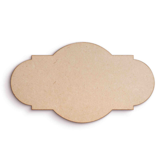 Plaque - Wood Craft Shapes SKU949037