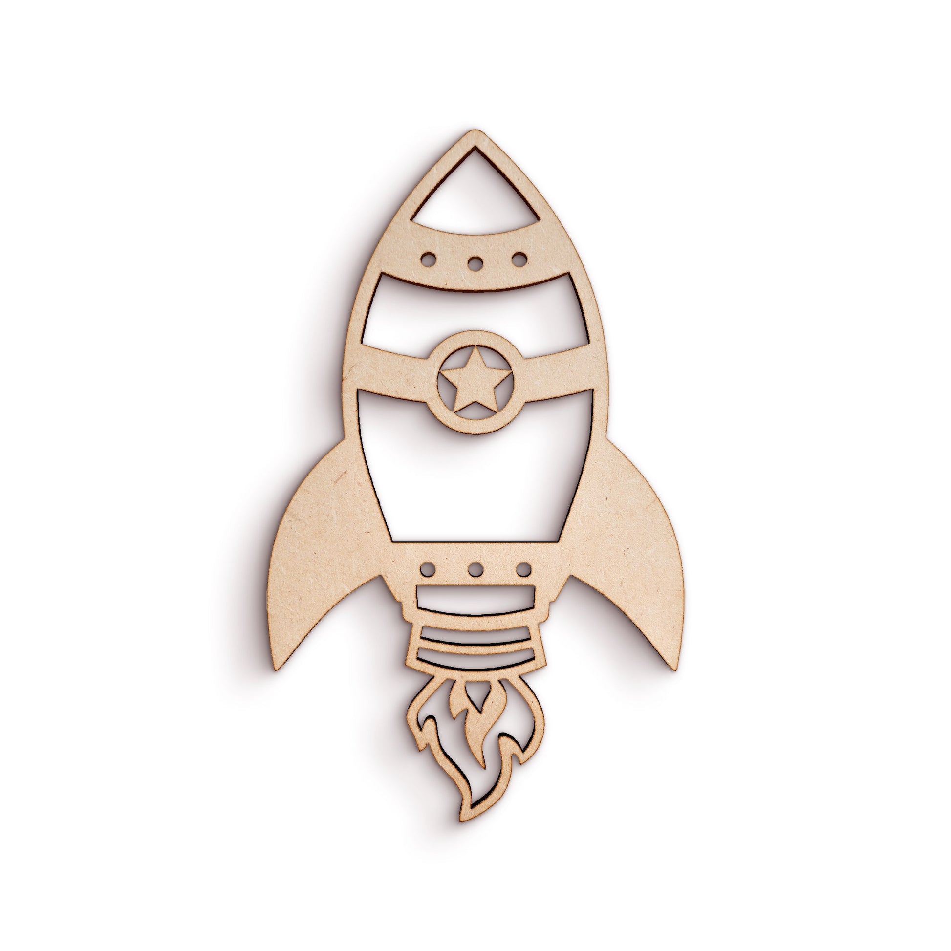 Rocket - Wood Craft Shapes SKU955943