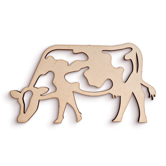 Cow Wooden Craft Shapes SKU978043