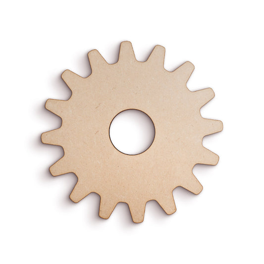 Gear - Wood Craft Shapes SKU980604