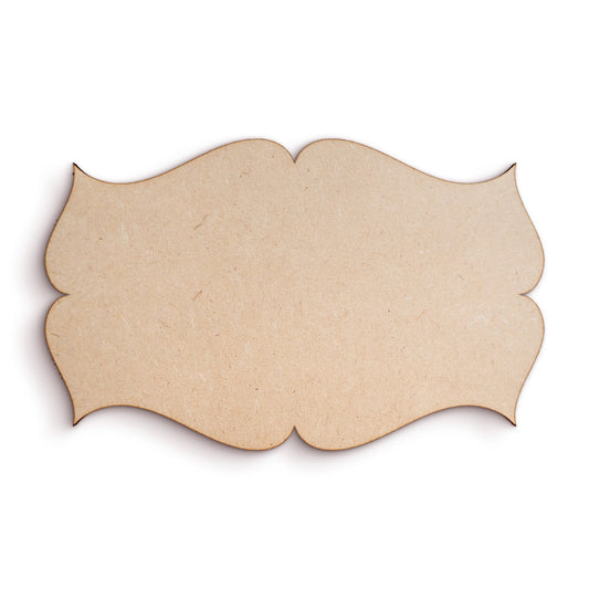 Plaque - Wooden Craft Shapes SKU985531