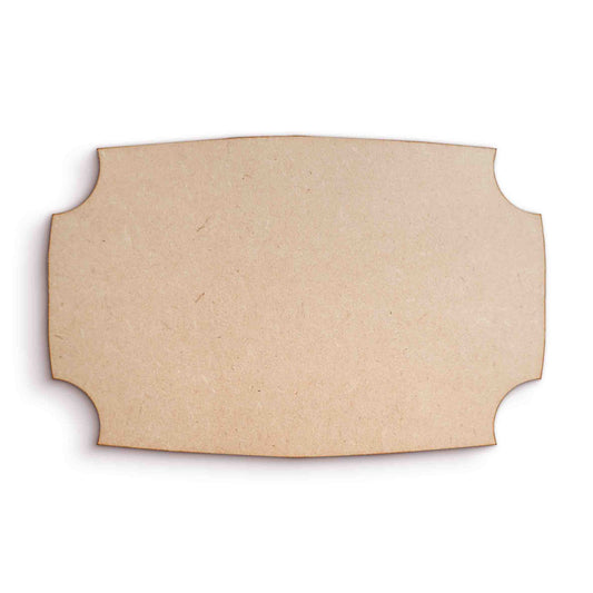 Plaque - Wood Craft Shapes SKU998141