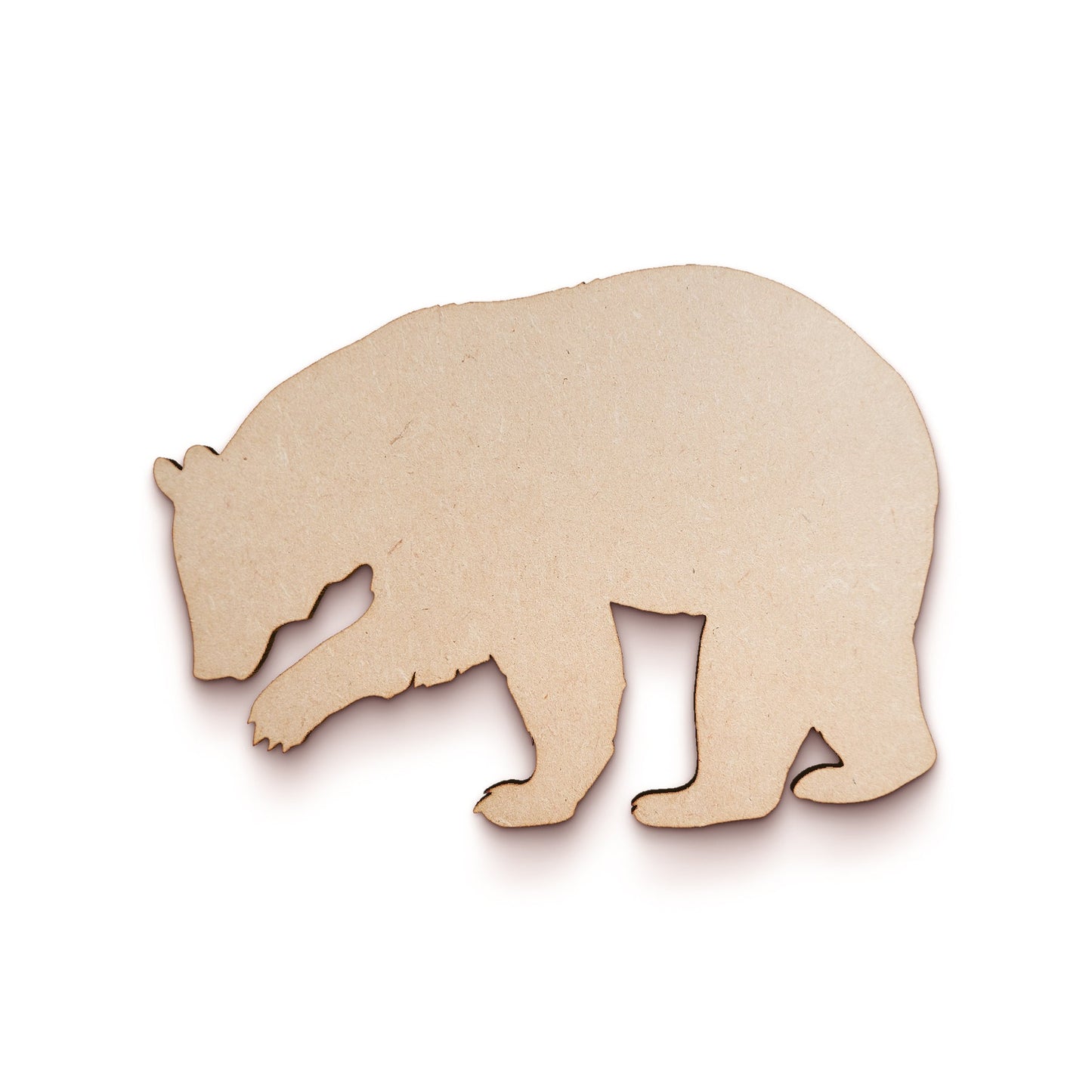 Bear wood craft shape SKU545515