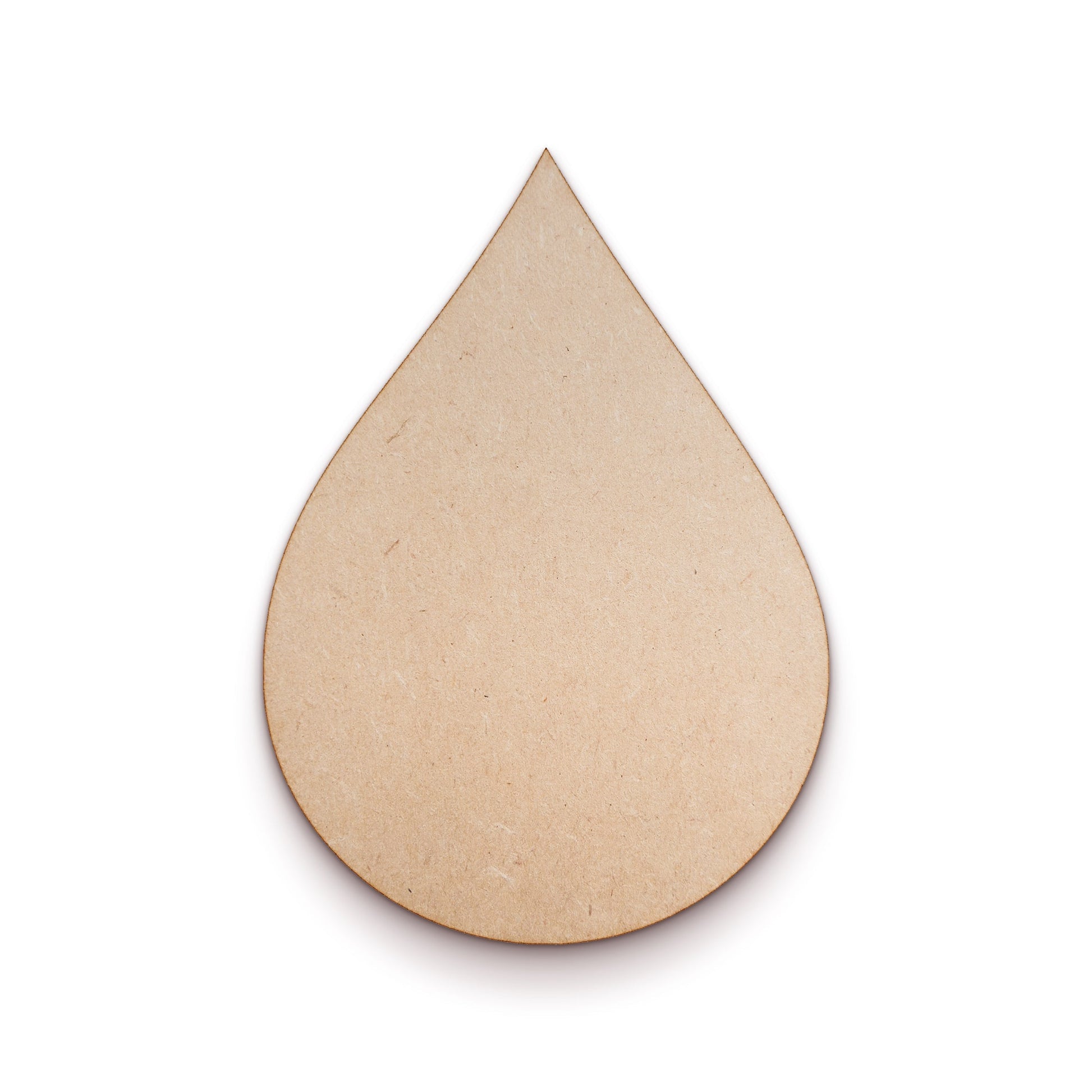 Rain Drop wood craft shape SKU018049