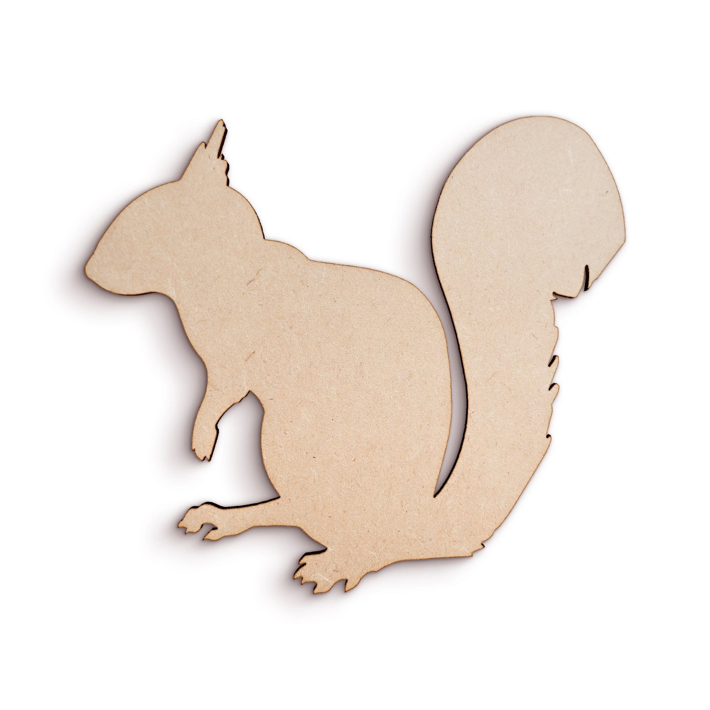 Squirrel wood craft shape SKU034672