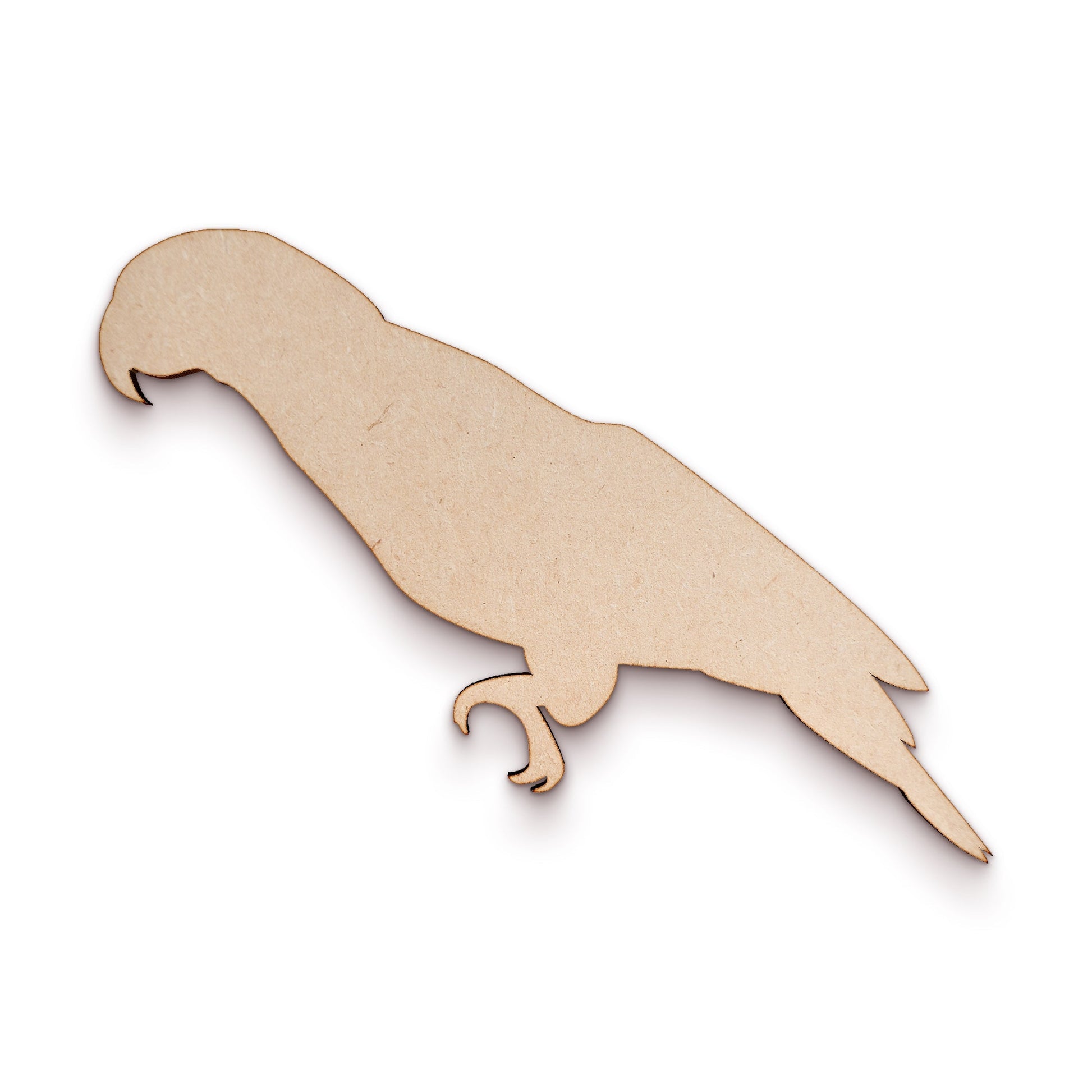 Parrot wood craft shape SKU082664