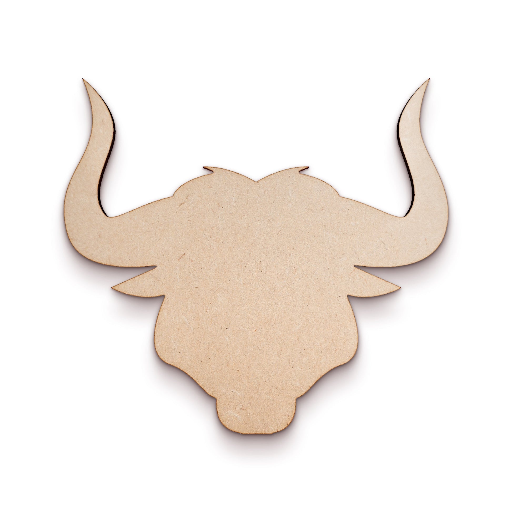 Bull Head wood craft shape SKU107565