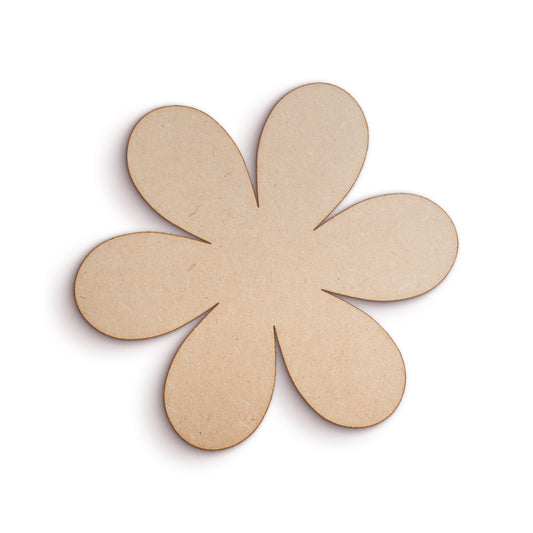 Flower wood craft shape SKU155221