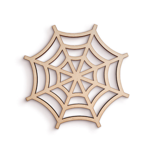 Spider Web wood craft shape SKU196242