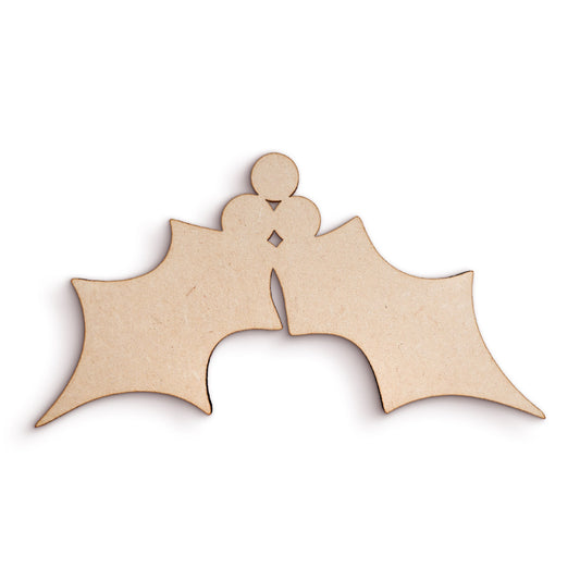 Holly wood craft shape SKU218298