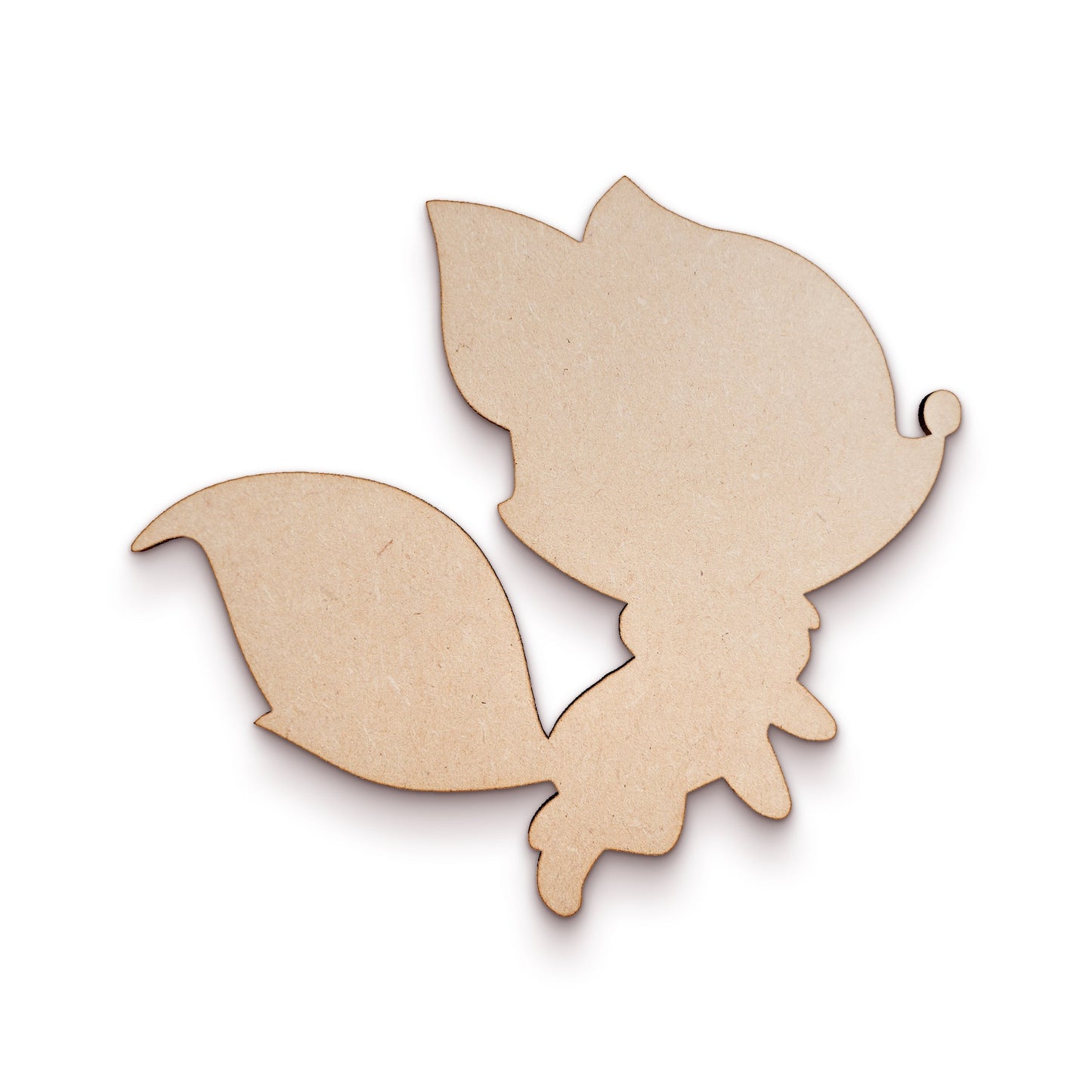 Fox wood craft shape SKU241632