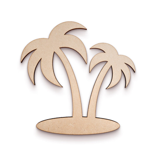 Palm Tree wood craft shape SKU248338