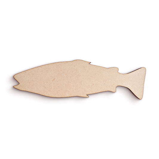 Fish wood craft shape SKU262172