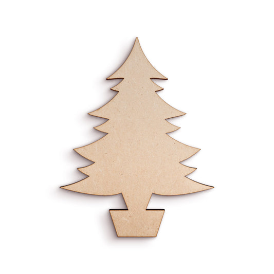 Christmas Tree wood craft shape SKU279627