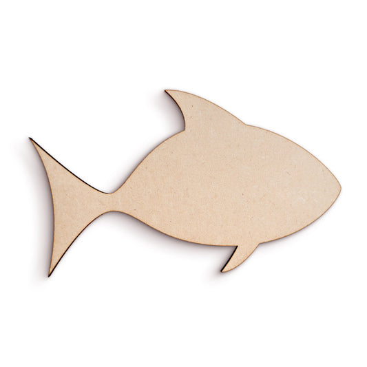 Fish wood craft shape SKU354630