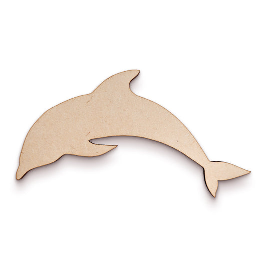 Dolphin wood craft shape SKU356834