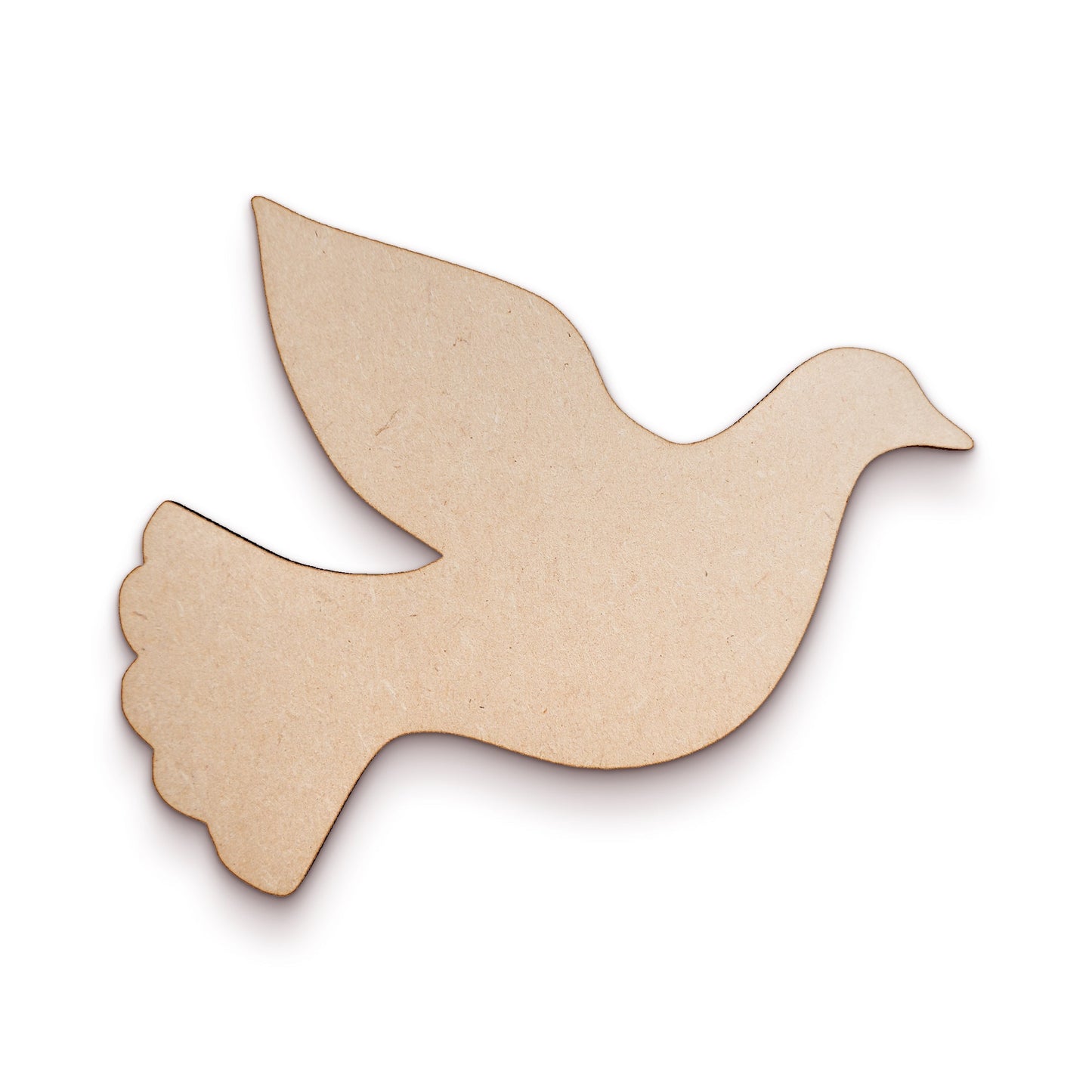 Dove wood craft shape SKU363385