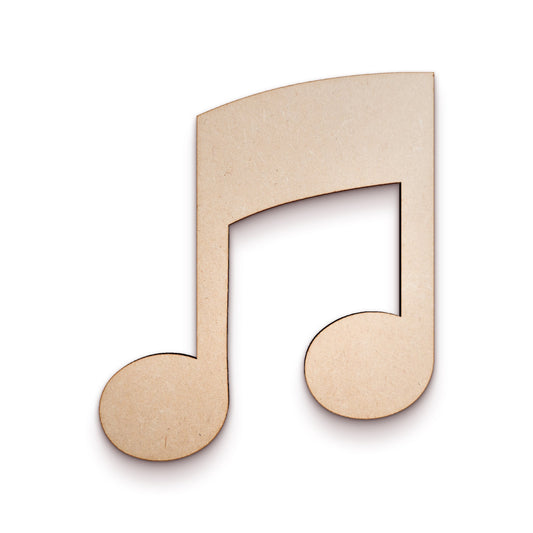 Music Note wood craft shape SKU365076