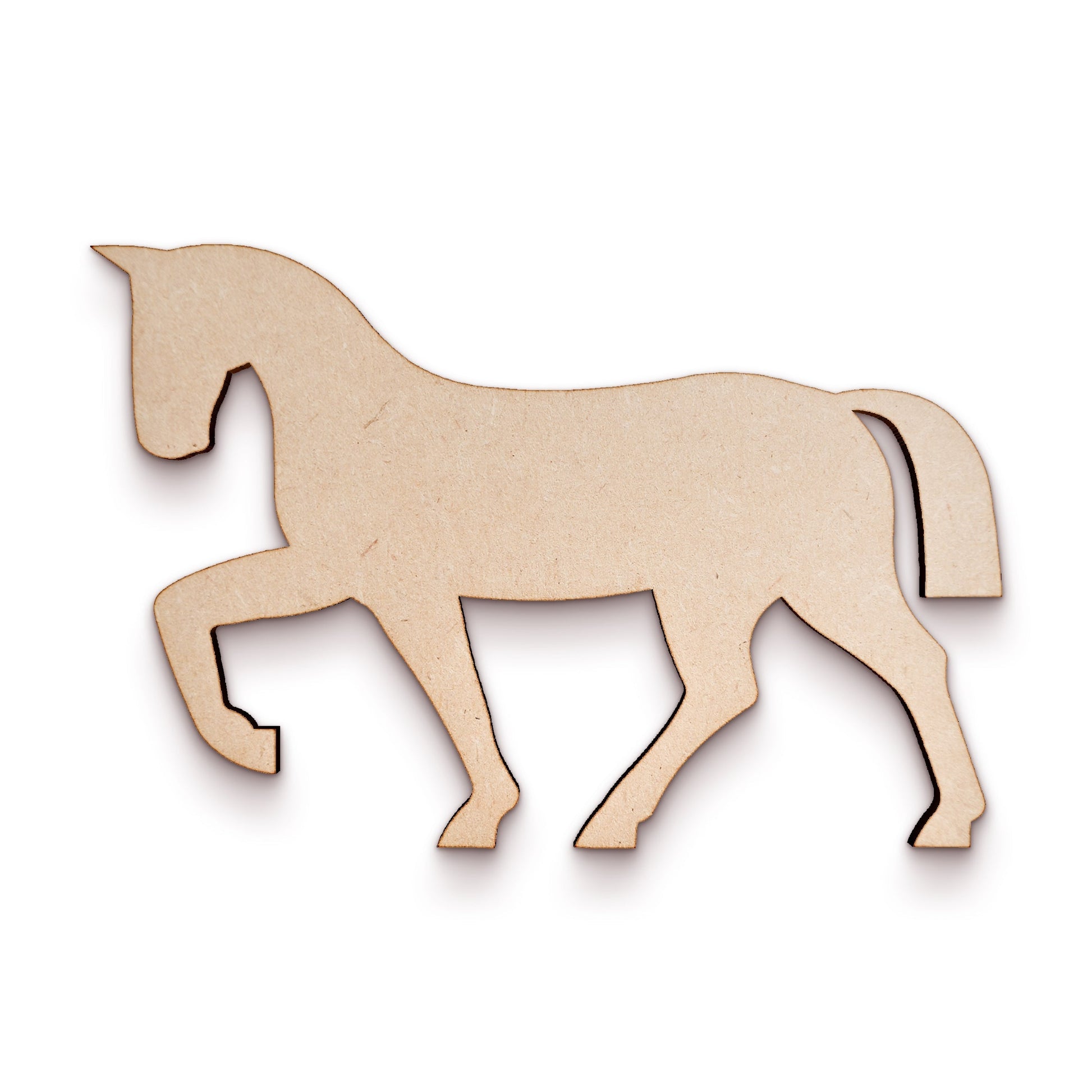 Horse wood craft shape SKU376726