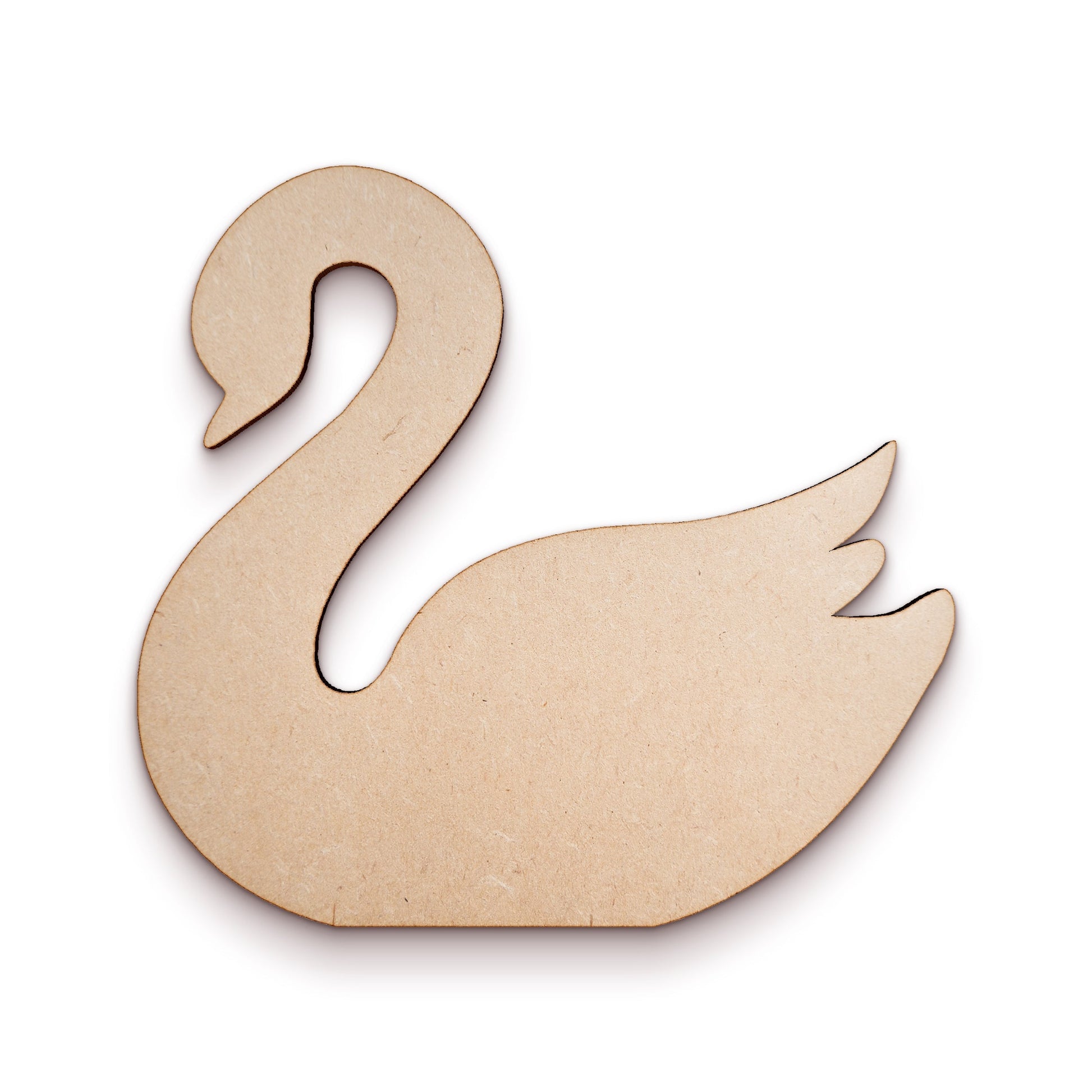 Swan wood craft shape SKU384814