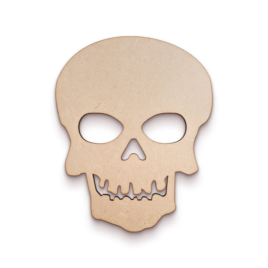 Skull wood craft shape SKU399150