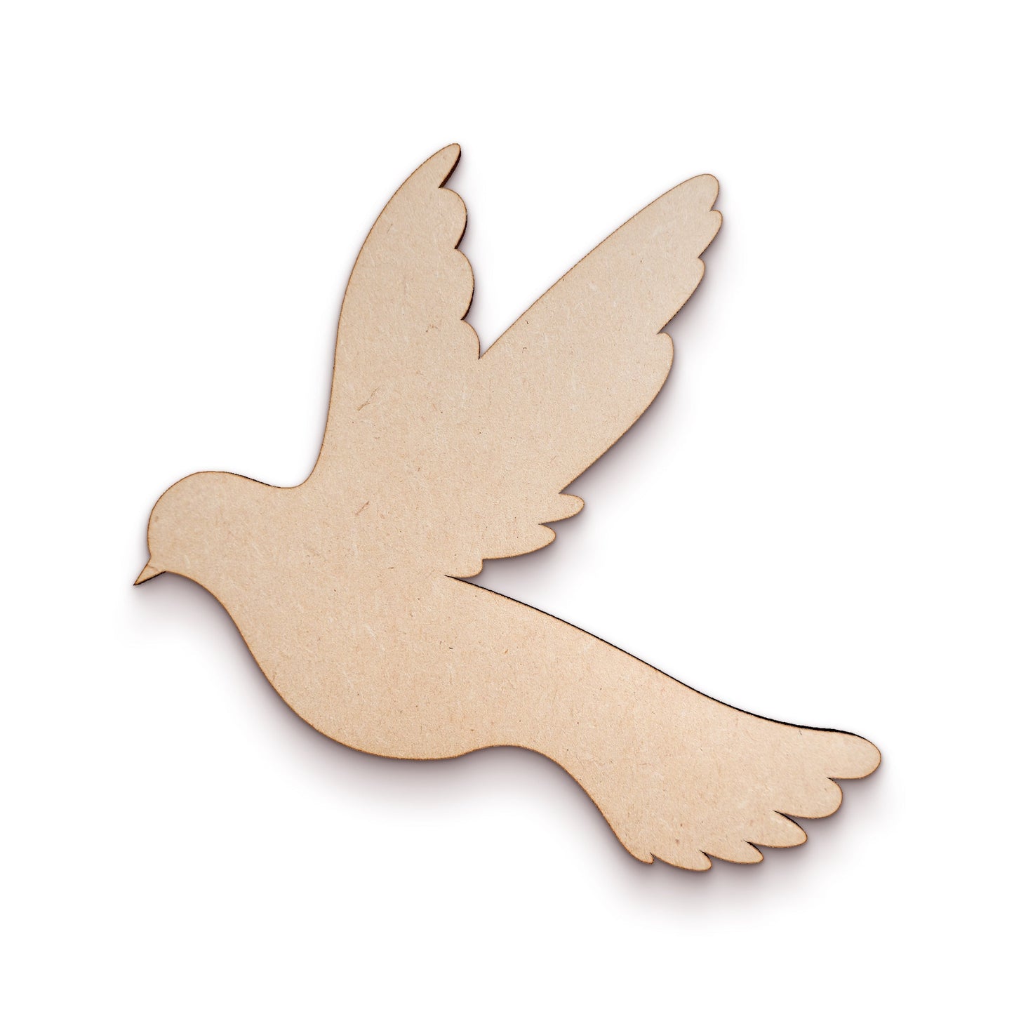 Dove wood craft shape SKU428034