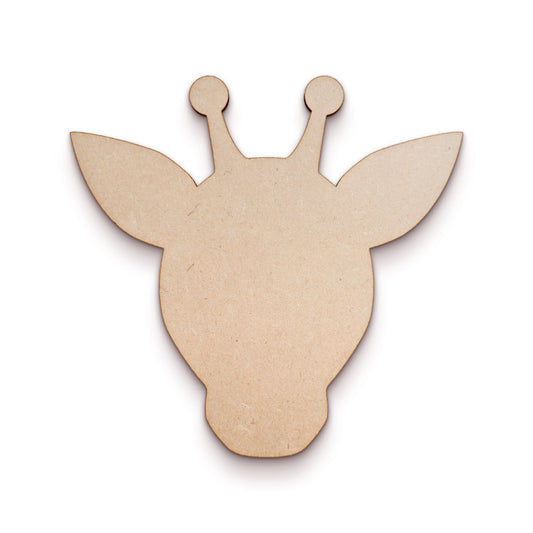 Giraffe wood craft shape SKU436123