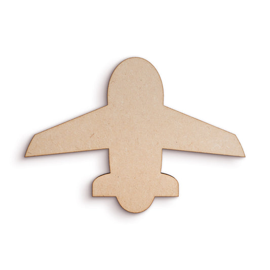 Plane wood craft shape SKU460281