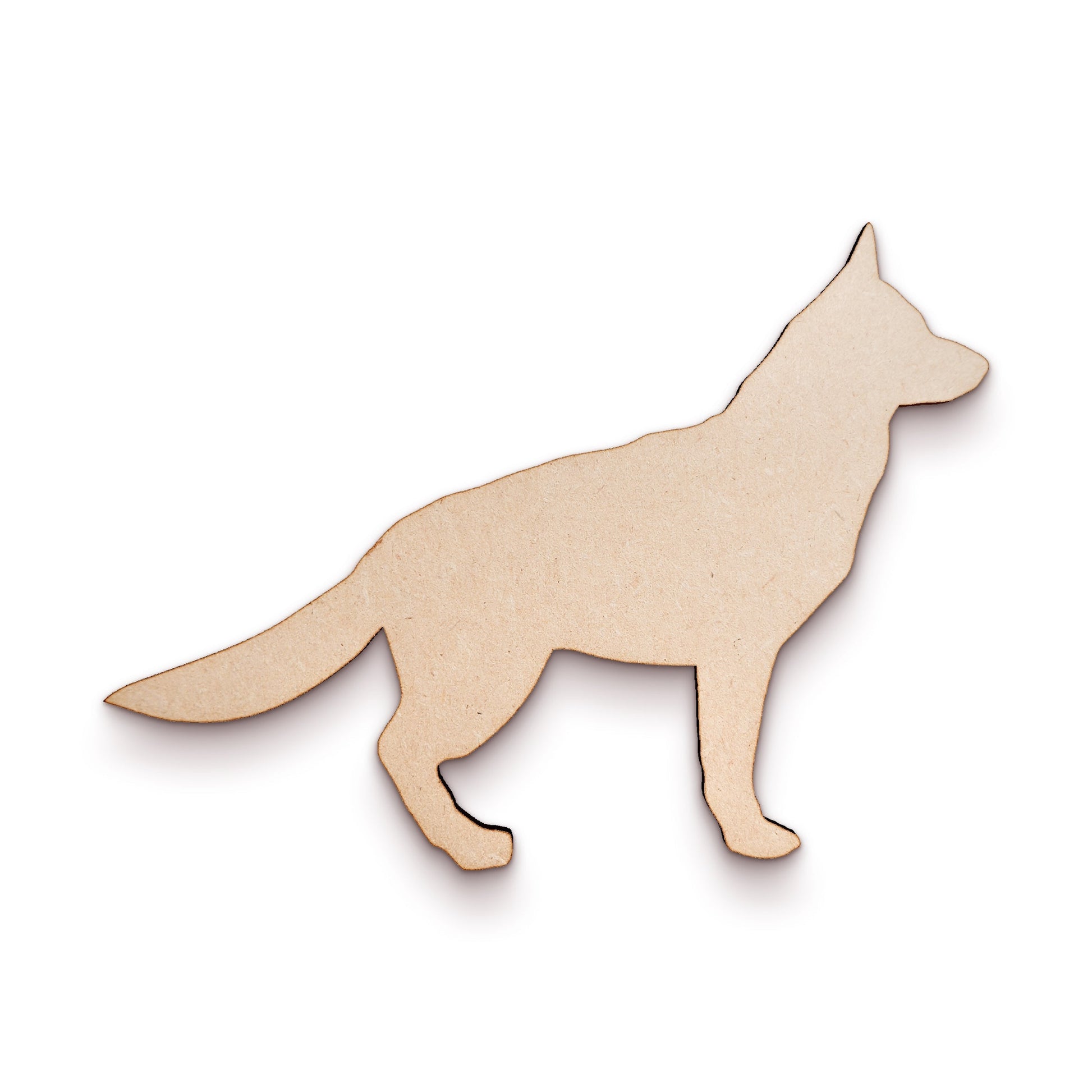 Dog wood craft shape SKU472523