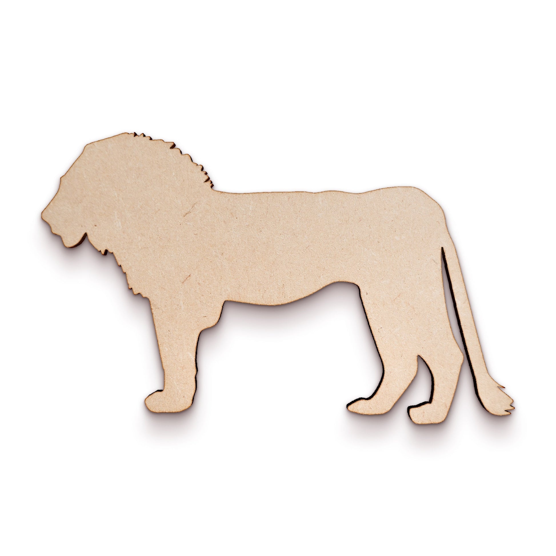 Lion wood craft shape SKU479155