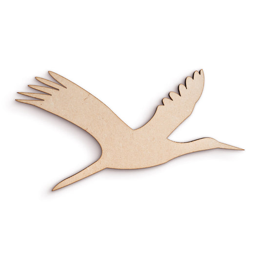 Bird wood craft shape SKU499120