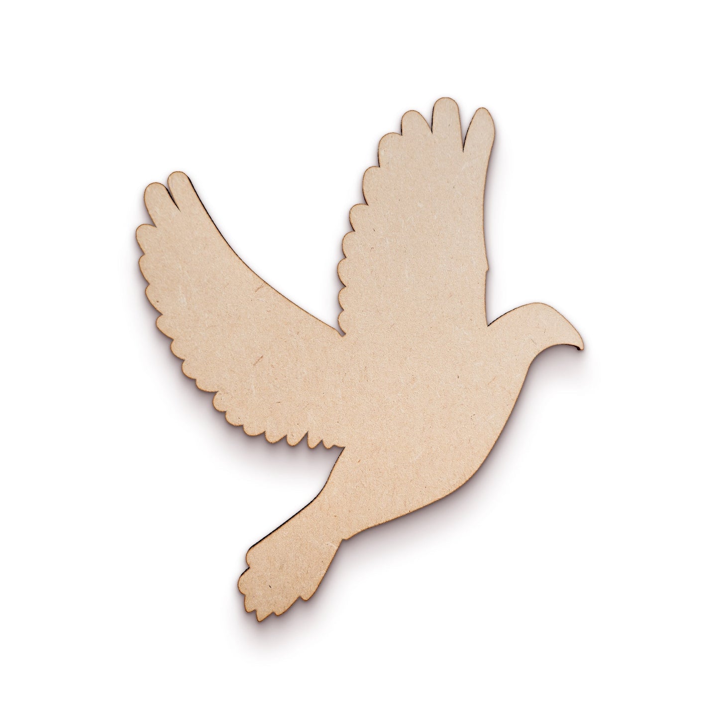 Dove wood craft shape SKU538296