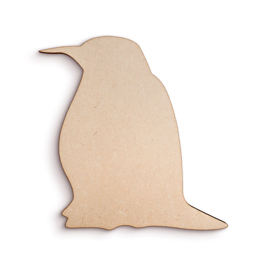 Penguin wood craft shape SKU543428