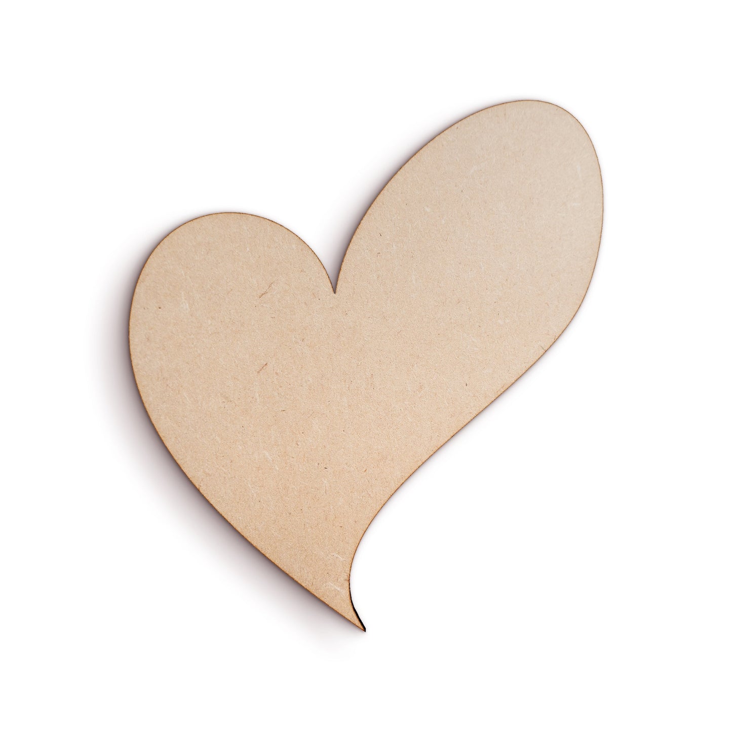 Heart wood craft shape SKU545164