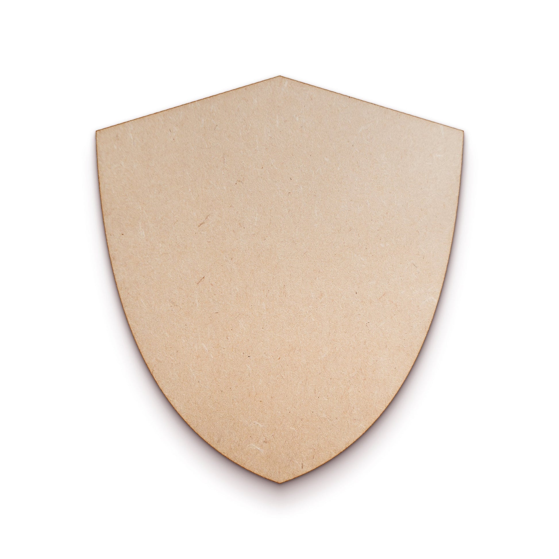 Shield wood craft shape SKU611958