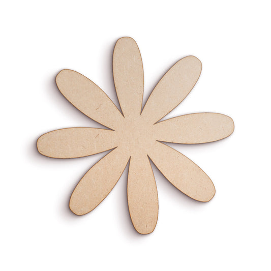 Flower wood craft shape SKU617549