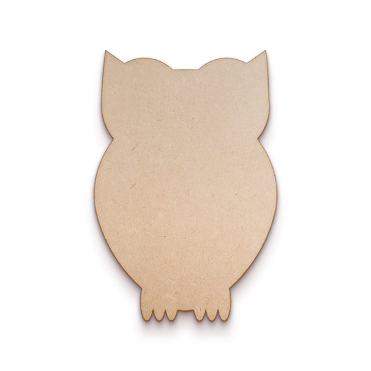 Owl wood craft shape SKU634965