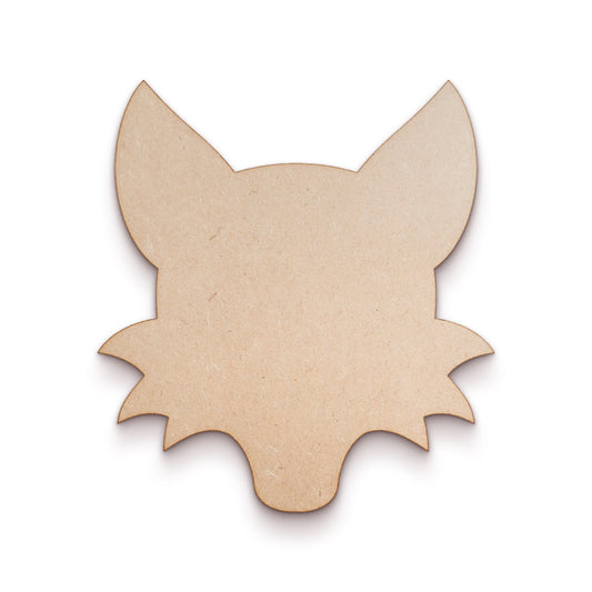 Fox wood craft shape SKU640991