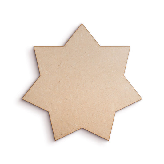 Star wood craft shape SKU643608