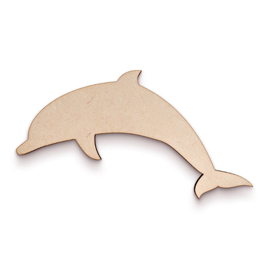 Dolphin wood craft shape SKU658471