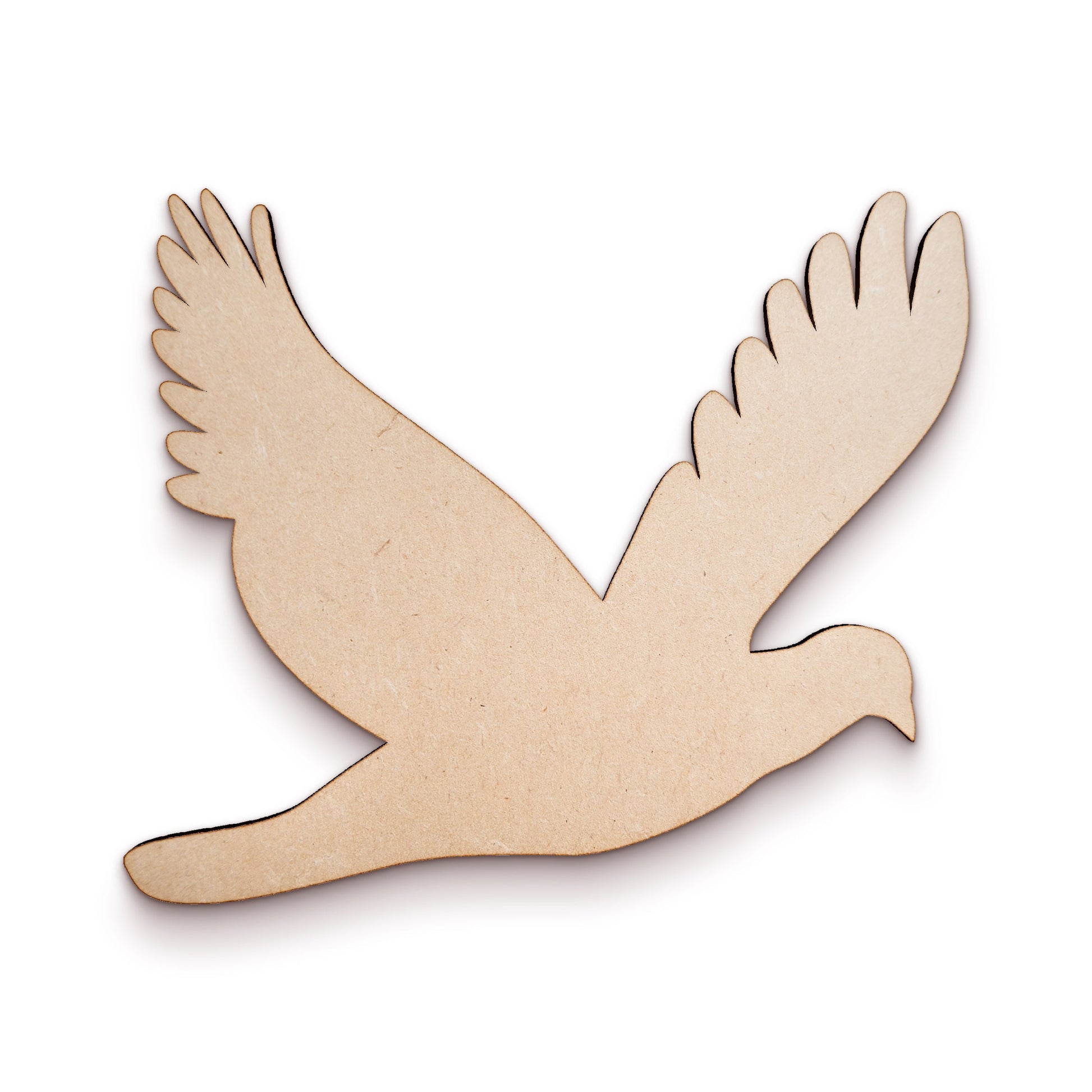 Dove wood craft shape SKU666939