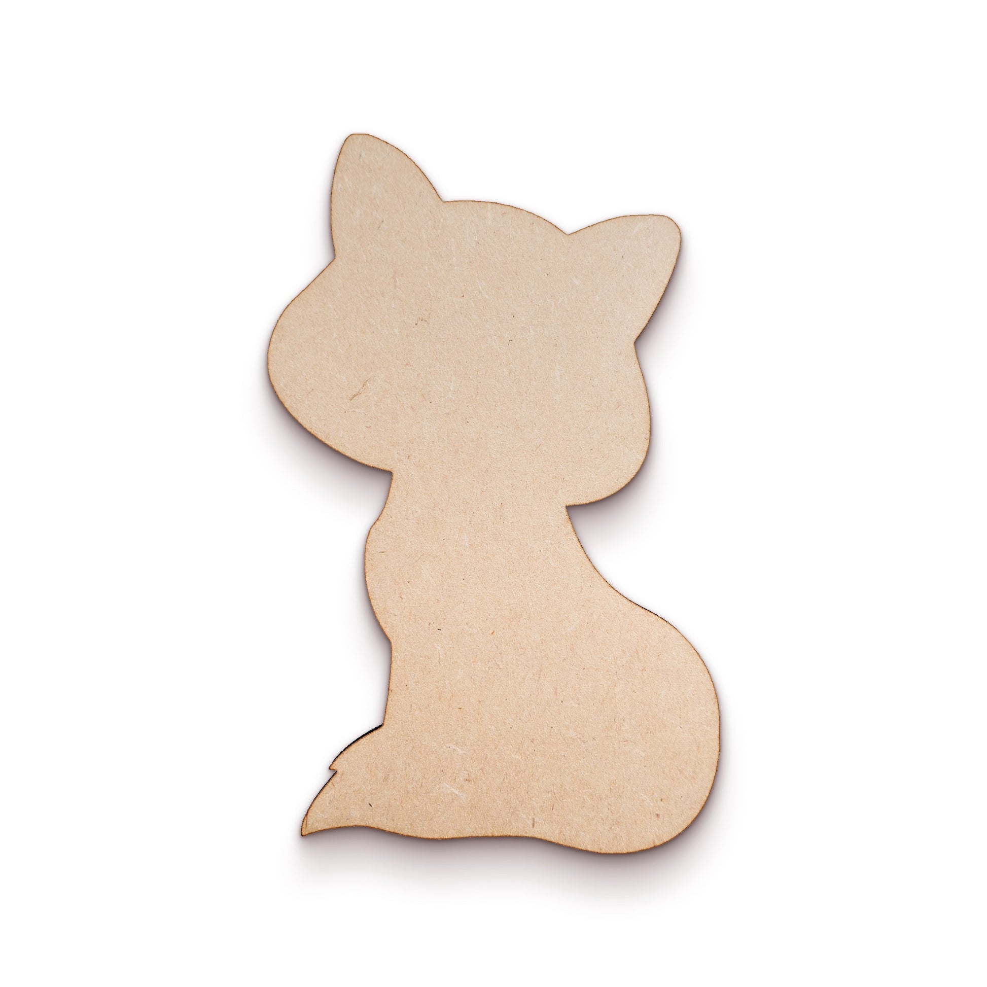 Fox wood craft shape SKU671861