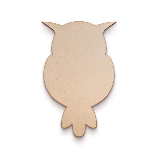 Owl wood craft shape SKU684146