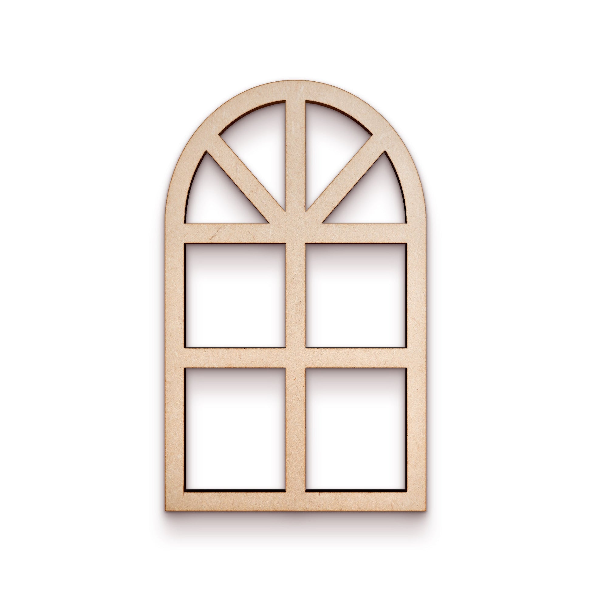 Window wood craft shape SKU691922