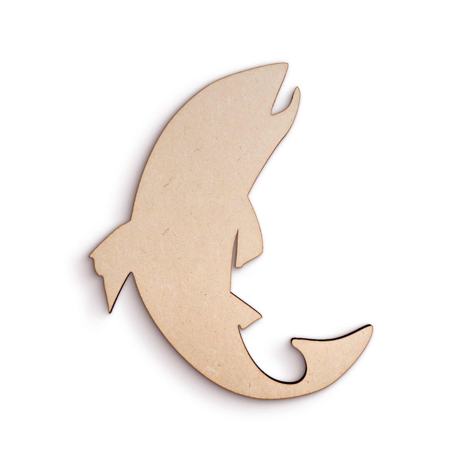 Fish wood craft shape SKU699480