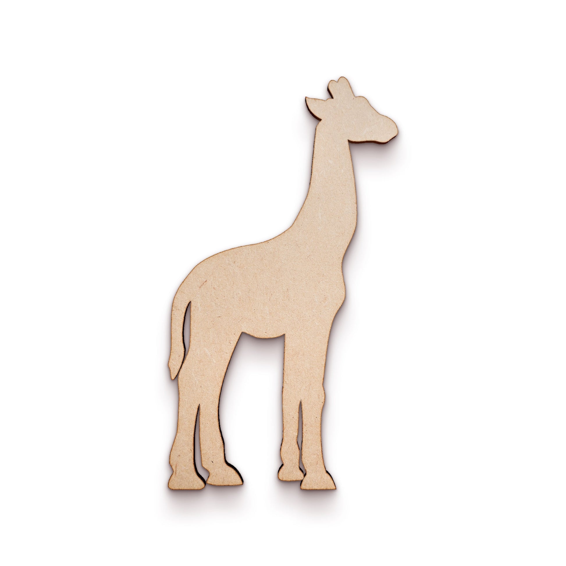 Giraffe wood craft shape SKU740639